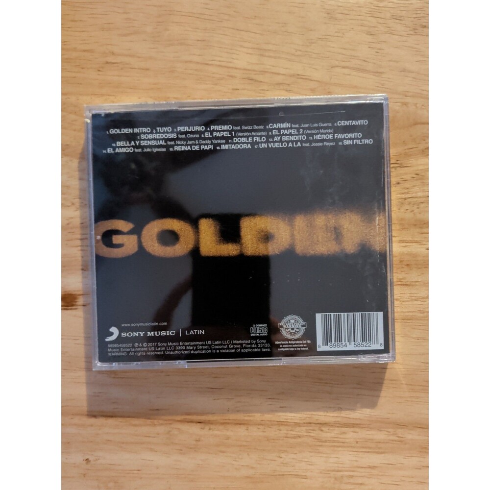 Golden by Romeo Santos (CD, 2017) New Fast Shipping